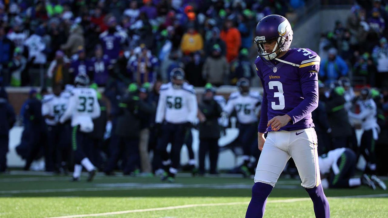 Vikings kicker Walsh moving on after botched field goal